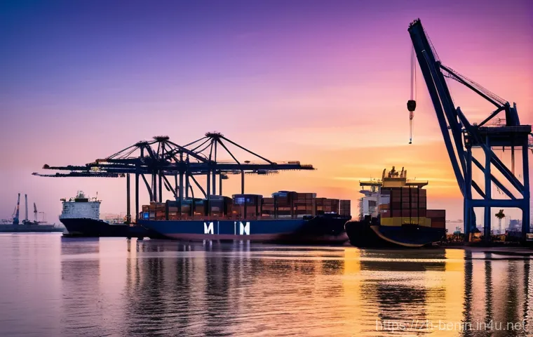 베냉의 주요 산업과 기업 - **"Golden Hour Cotton Harvest in Benin"**: A visually rich and warm scene depicting a cotton field i... 베냉의 주요 산업과 기업 - **"Golden Hour Cotton Harvest in Benin"**: A visually rich and warm scene depicting a cotton field i...